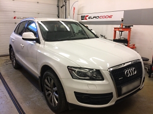 Чип тюнинг Audi Q5 3.0 TDI 239hp DL-501 STAGE1+VSA_OFF + EGR_OFF 2009